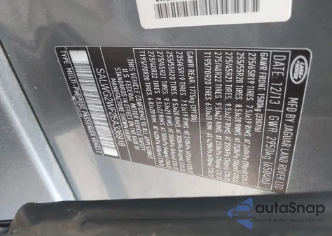 2014 Land Rover Range Rover Sport 3.0L V6 Supercharged Hse/3.0L V6 Supercharged Se z USA, uszkodzony, nr VIN SALWG2WF2EA336918